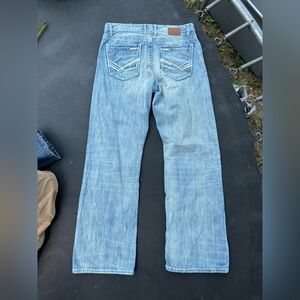 Men's Bke tyler drew straight leg jeans size 33/34
